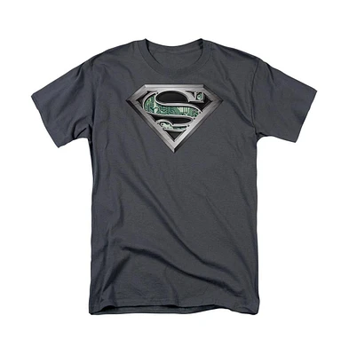 Superman Big & Tall Circuitry Logo Short Sleeve Adult Tee / T-Shirt