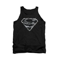 Superman Men's Smoking Shield Adult Tank Top