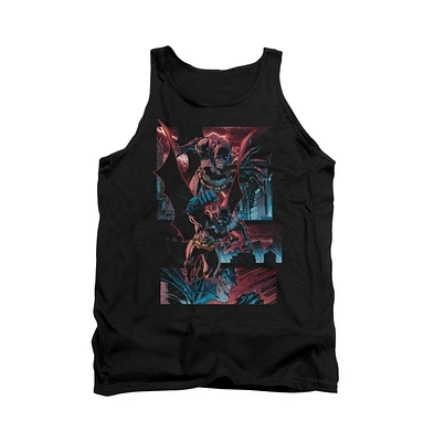 Batman Men's Dark Knight Panels Adult Tank Top