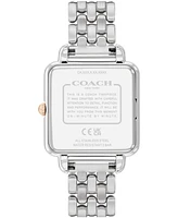 Coach Women's Cass Two-Tone Stainless Steel Bracelet Watch, 28mm