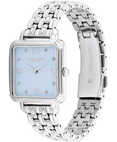 Coach Women's Cass Silver Tone Stainless Steel Bracelet Watch, 28mm