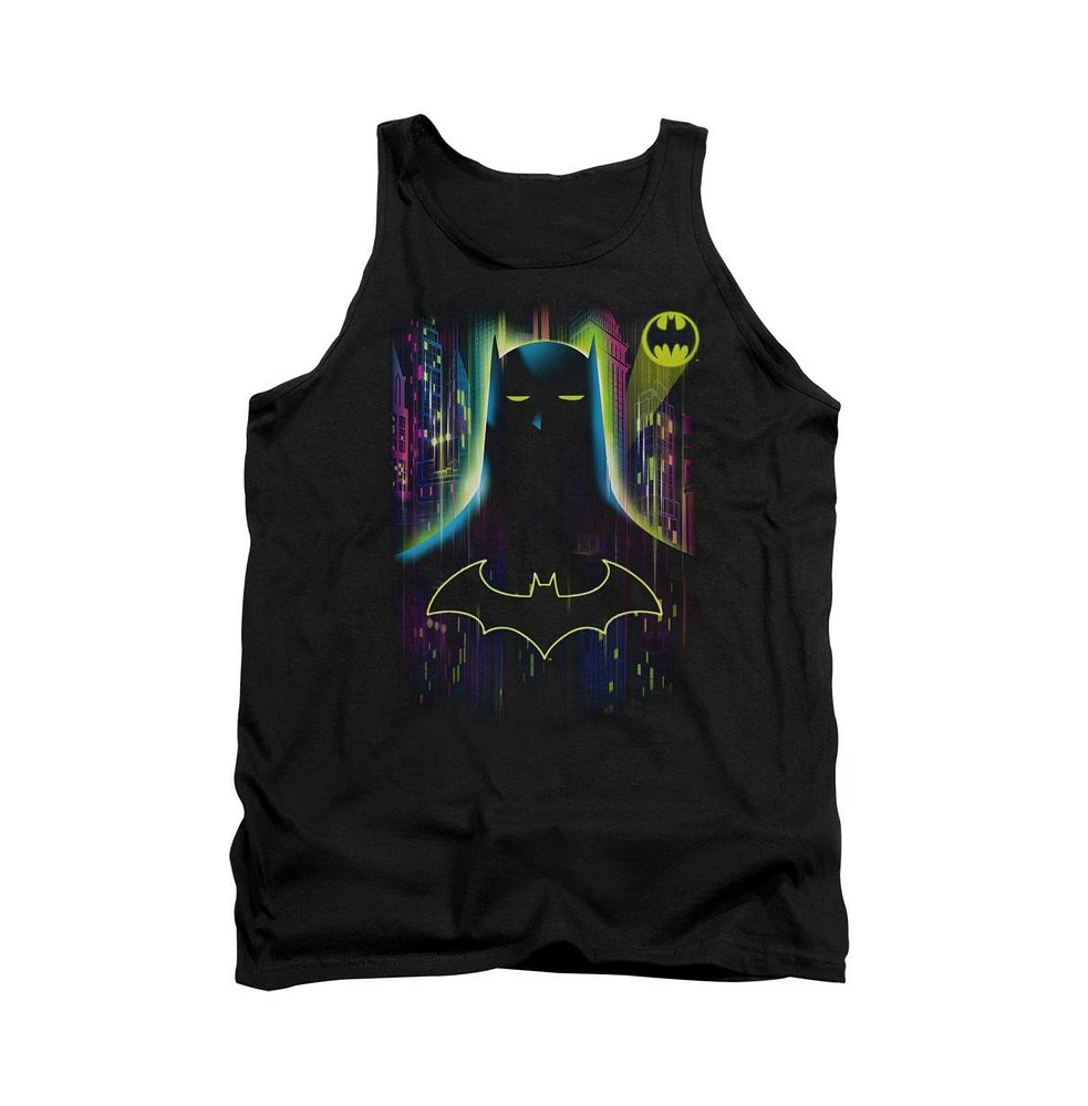 Batman Men's Knight Lights Adult Tank Top