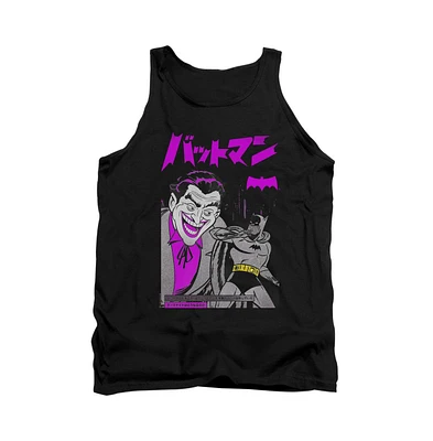 Batman Men's Kanji Cover Adult Tank Top