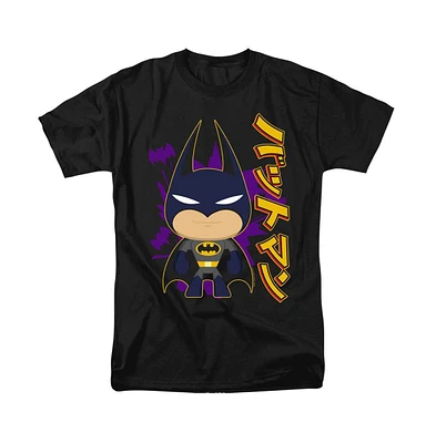 Batman Big & Tall Cute Kanji Short Sleeve Adult Tee / T-Shirt