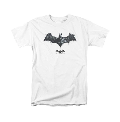 Batman Big & Tall Arkham Origins Bat Of Enemies Short Sleeve Adult Tee / T-Shirt