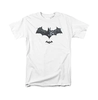 Batman Big & Tall Arkham Origins Bat Of Enemies Short Sleeve Adult Tee / T-Shirt