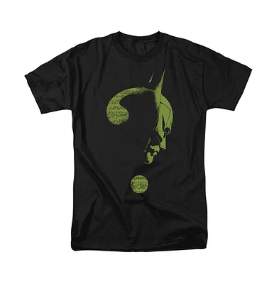 Batman Big & Tall The (2022) Question Mark Short Sleeve Adult T-Shirt