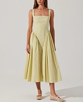 Astr the Label Women's Vinya Sleeveless Cotton Midi Dress