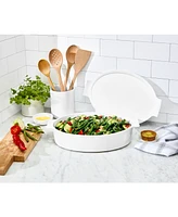 The Cellar Whiteware James Collection Oval Baker With Lid, Exclusively at Macy's