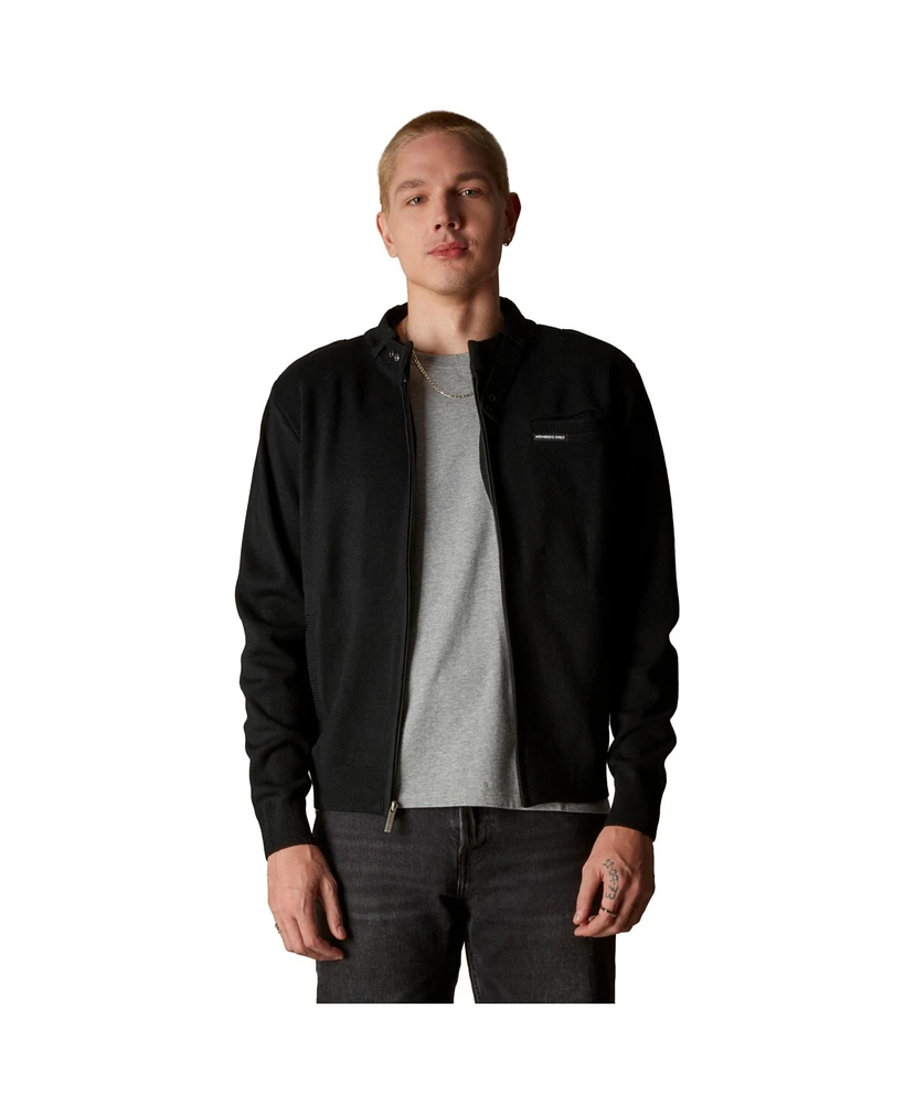 Members Only Men's Big & Tall Iconic Racer Sweater