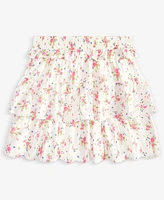 With Jules Big Girl 2 Tier Skater Skirt