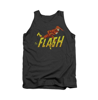 Flash Men's Dc Comics 8 Bit Adult Tank Top