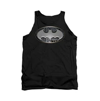 Batman Men's Steel Wall Shield Adult Tank Top