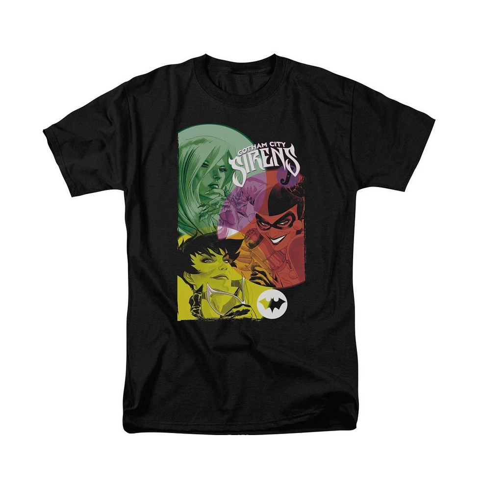 Batman Big & Tall Gotham Sirens Short Sleeve Adult Tee / T-Shirt