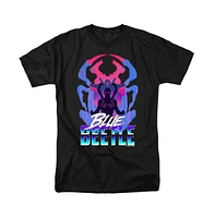 Blue Beetle Big & Tall Silhouette Short Sleeve Adult Tee / T-Shirt