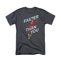 Flash Big & Tall Dc Dc Comics Faster Than You Short Sleeve Adult Tee / T-Shirt