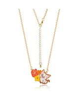 Disney Moana Pua and Floral Pendant Necklace