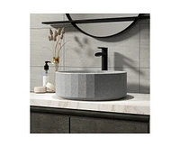 Casainc Circular Vessel Bathroom Sink