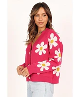 Petal and Pup Women's Daisy Cardigan