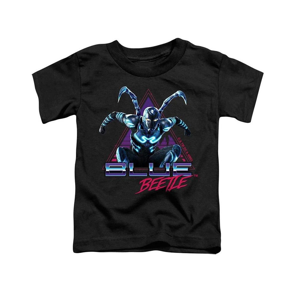 Blue Beetle Toddler Girls Baby-Girls Leaping Triangle Short Sleeve Tee / T-Shirt