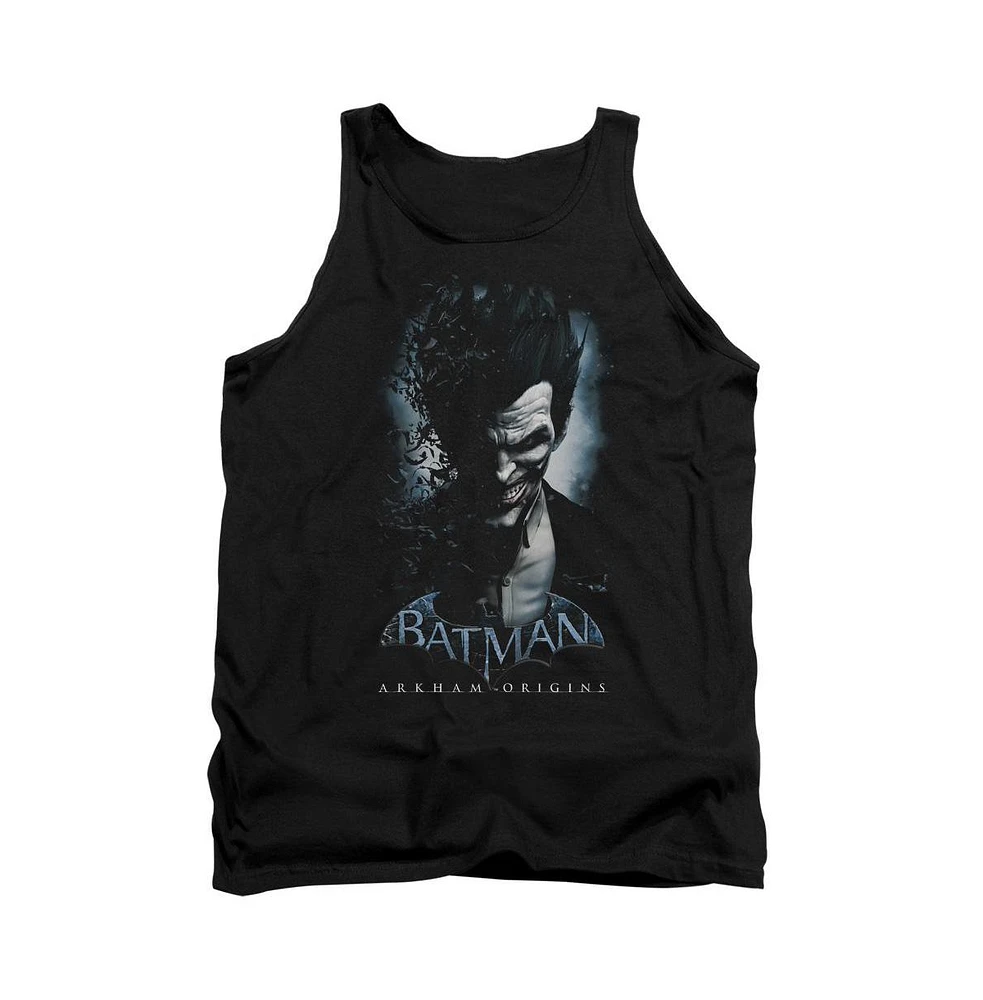 Batman Men's Arkham Origins Joker Adult Tank Top