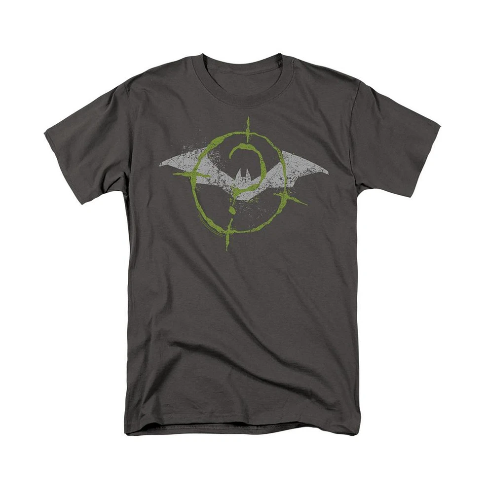 Batman Big & Tall The (2022) Scribbles Bat Logo Short Sleeve Adult T-Shirt