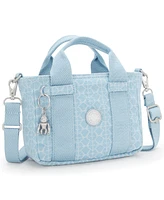 Kipling Ritta Mini Printed Denim Shoulder Bag