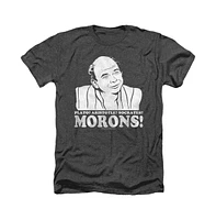 Princess Bride Men's Morons Adult Heather T-Shirt