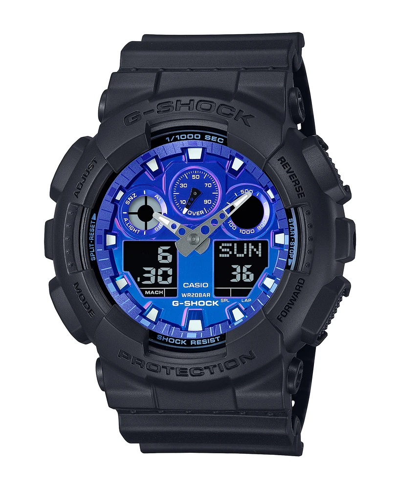 G-Shock Men's Black Resin Watch, 51.2mm