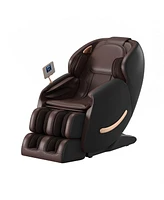 Boyel Living Massage Chair, Full Body Zero Gravity Recliner with Ai Voice Control, Sl Track, Bluetooth, Foot Rollers, Airbags, Heating