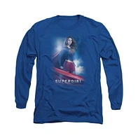 Supergirl Men's Kara Zor El Long Sleeve Adult Tee / T-Shirt