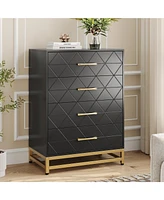 gaomon Dresser for Bedroom with 4 Drawer Dresser