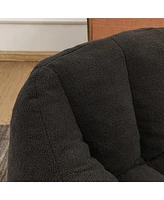 The Pop Home Comfy Bean Bag Chair with Memory Foam, Cozy Lounge for Dorm, Bedroom, Living Room-The