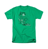 Dc Green Arrow Men's Comics The Emerald Archer Short Sleeve Adult Tee / T-Shirt