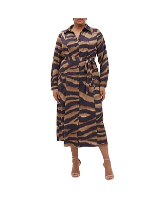 Plus Untamed Dress