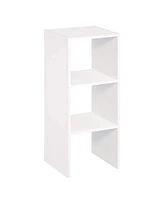 ClosetMaid Decorative Home Stackable 2-Cube Organizer Storage, White (3 Pack)