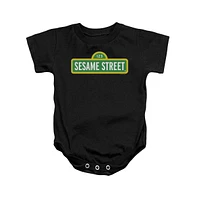 Sesame Street Baby Boys Youth Logo Snapsuit