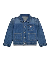 Guess Big Girls Denim Oversized Jacket