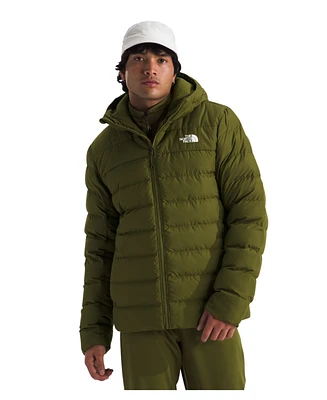 The North Face Men's Aconcagua 3 Sherpa Lined Full Zip Hoodie Puffer Jacket