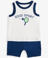 First Impressions Baby Boys Good Sport Graphic Sunsuit, Exclusively at Macy's