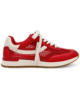 Dv Dolce Vita Women's Joque Mesh Sporty Retro Lace-Up Sneakers
