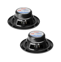 Pyle 6.5-Inch Marine Component Speakers, 120 Watts, Black