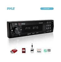 Pyle Single Din Vehicle Receiver Headunit, Detachable Face, Usb, Sd, MP3