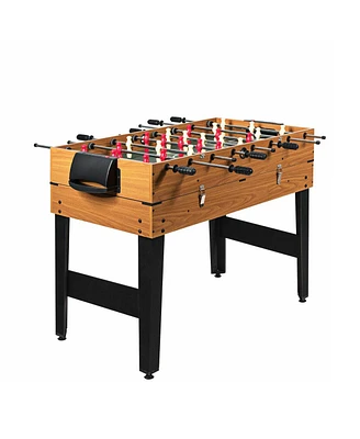 Kuyotq 48 Inch 3-In-1 Multi Combo Game Table with Soccer for Game Rooms