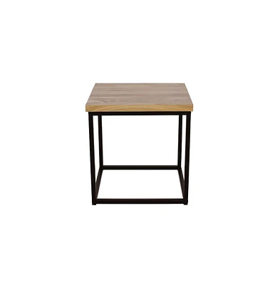 Jofran Ames Solid Wood Modern End Table