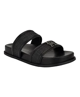Tommy Hilfiger Women's Jiana Logo Footbed Slip-On Sandals