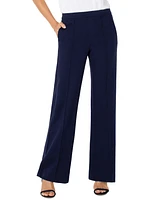 Liverpool Los Angeles Petite Pull-On Wide-Leg Pants