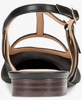Vaila Shoes Women's Luna Slingback Flats - Extended Sizes 9-14