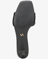 Vaila Shoes Women's Callie Mule Dress Sandals - Extended Sizes 9-14