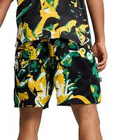 Puma Men's Rival Rage Regular-Fit Printed 9" Mesh Shorts